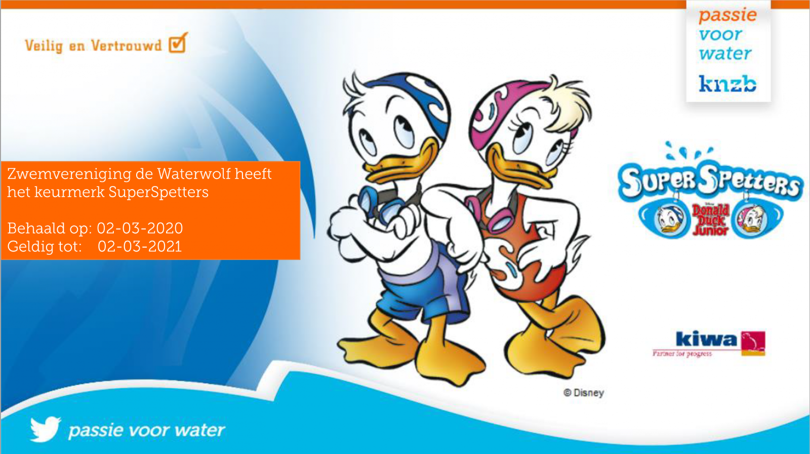 Certificaat SuperSpetters 2020 